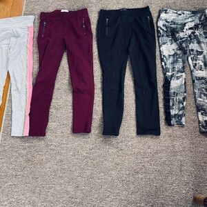 Stylish Kids Bottoms Set - Black, Burgundy, Gray